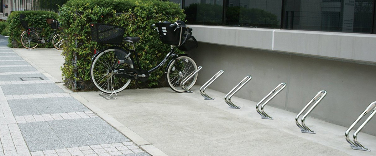 施設向けの自転車スタンド