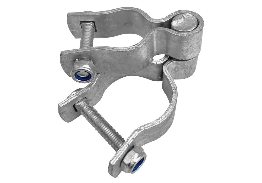 アメリカンフェンス ドアヒンジB（フェンス扉用丁番 支柱Φ48.6ｍｍ対応）