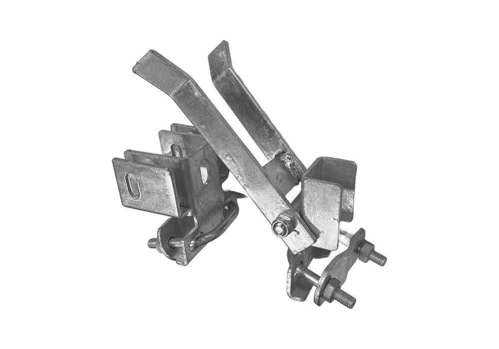 アメリカンフェンス ダブルドアドアラッチ（フェンス間用 観音開き扉掛金）