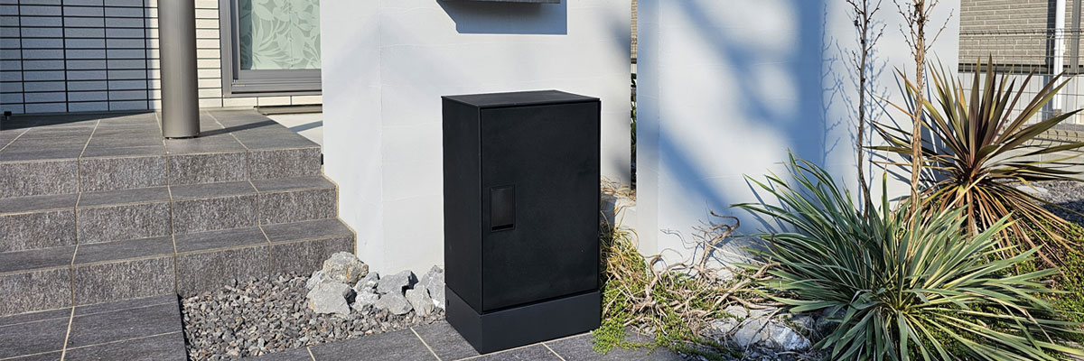 簡単組み立ての宅配ボックスのイメージ画像