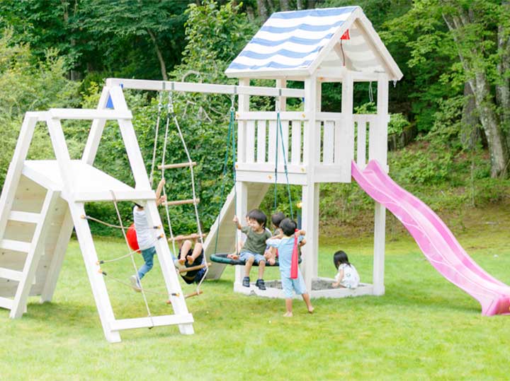 はらっぱギャング個人用遊具イメージ