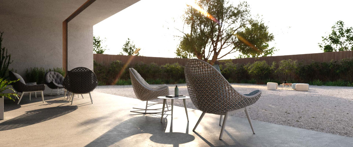 メインビジュアル：上質なガーデンリビング