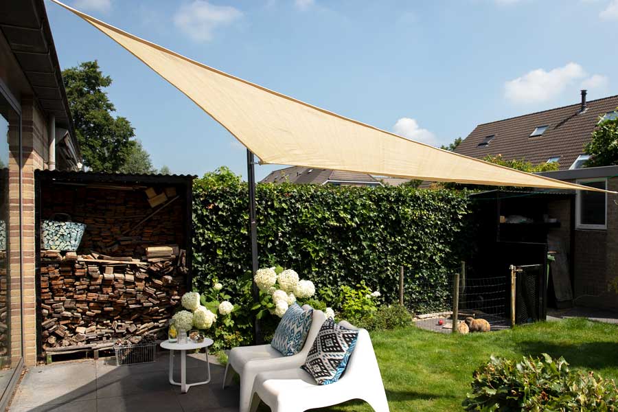 ネスリング（NESLING） クールフィット シェードセイル スクエア 5m