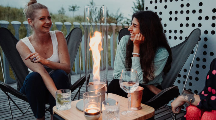 ランプ・ガーデントーチ「ホーファッツ（hoefats） SPIN テーブルトップ ランタン」