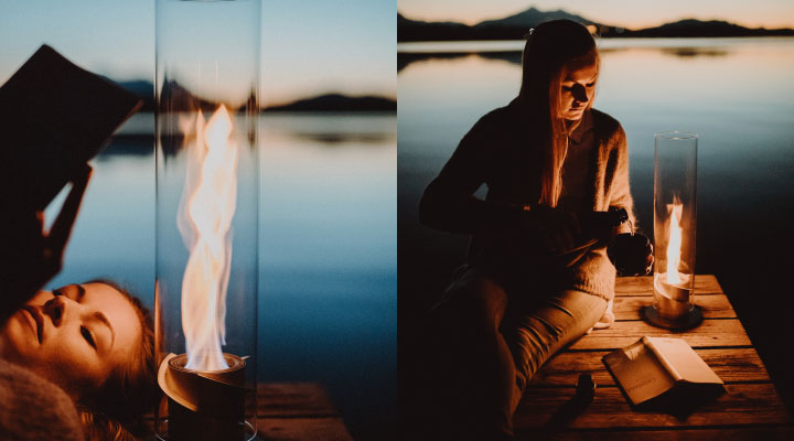 ランプ・ガーデントーチ「ホーファッツ（hoefats） SPIN テーブルトップ ランタン」