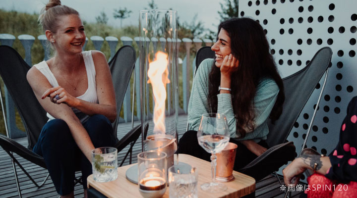 ランプ・ガーデントーチ「ホーファッツ（hoefats） SPIN テーブルトップ ランタン」