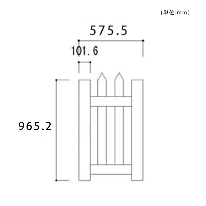 ホワイトフェンス　「カントリーゲートＳ」