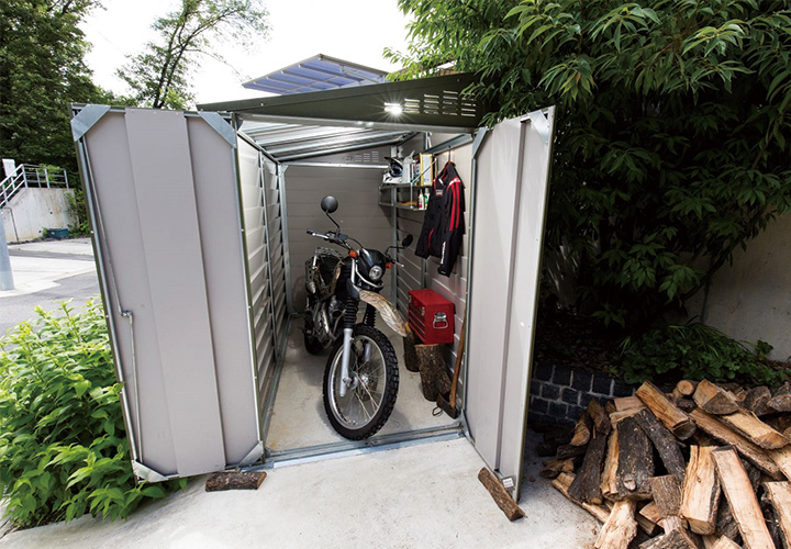 「メタルシェッド用 2段吊り棚」