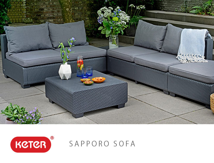 ケター（KETER） サッポロ 2シーターソファ （SAPPORO 2SEATER SOFA）