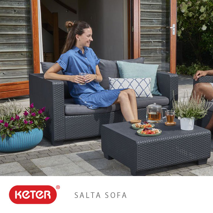 ケター（KETER） サルタ 2シーター ソファ（Salta Sofa）