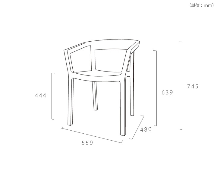 Resol Peach リソル ピーチ アームチェア