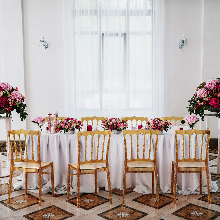 「SE OPERA エスイー オペラ スタッキング ウエディングチェア」