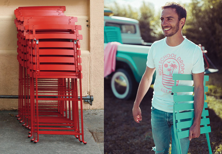 「Fermob ビストロ メタルチェア」