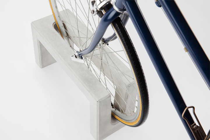 コンクリート製自転車スタンド Coco 片面1台用