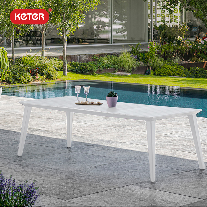 「ケター（KETER） リマ テーブル 240cm （LIMA TABLE 240cm） ホワイト 」