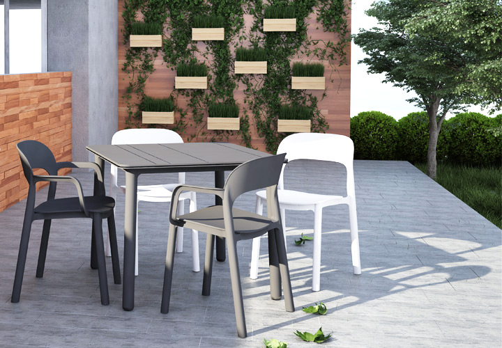 Resol Noa リソル ノア テーブル 90×90