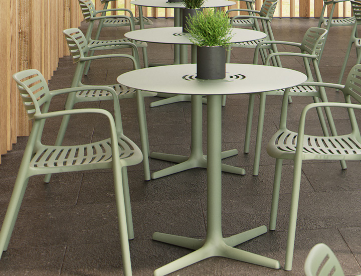 Resol Toledo AIRE リソル トレド エア ラウンドテーブル 70