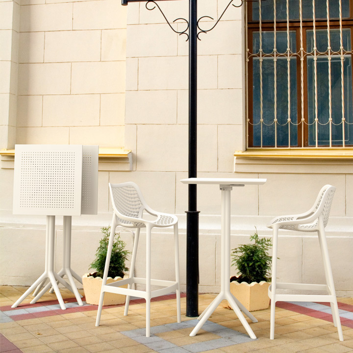 「SE SKY エスイー スカイ フォールディング テーブル 60×60cm」