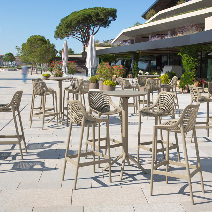 「SE SKY エスイー スカイ フォールディング ラウンドバーテーブル Φ60cm」