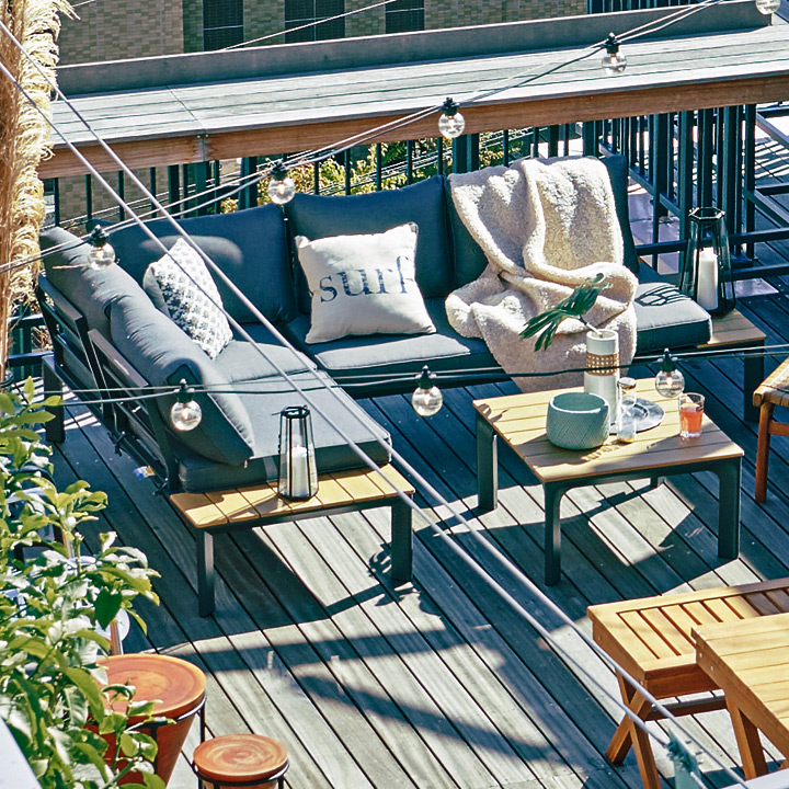 「エルジー ガーデンソファ＆テーブル」