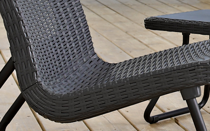 ケター （KETER） リオ バルコニーセット（KETER RIO BALCONY SET） グラファイト