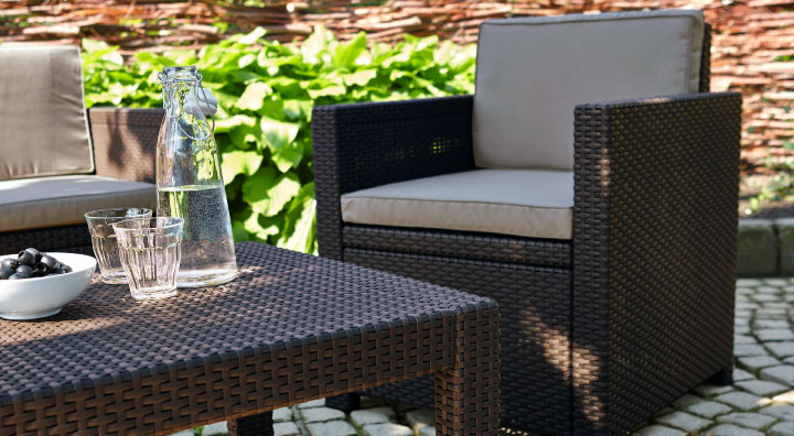 「ケター（KETER） モナコ ラウンジ 4点セット（MONACO 4SET）」