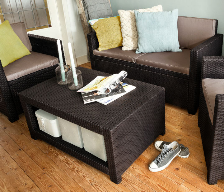 「ケター（KETER） モナコ ラウンジ 4点セット（MONACO 4SET）」