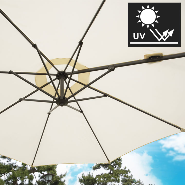 【円形Φ2.94m】  「レッタ ガーデンパラソル 直径2945mm」