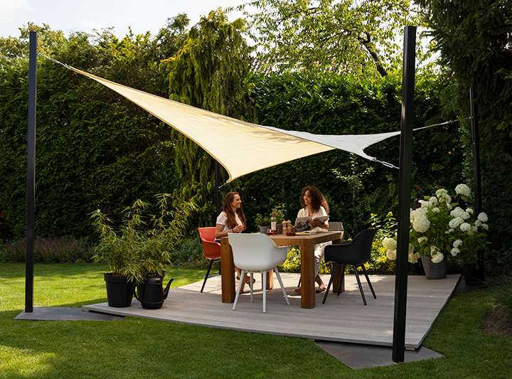 「NESLING クールフィット シェードセイル レクタングル 3×5m」