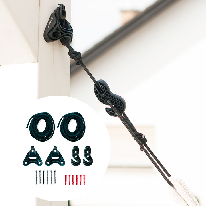 「La Siesta（ラ シェスタ） ハンモックの壁面用取付金具セット ※ハンモック別売」