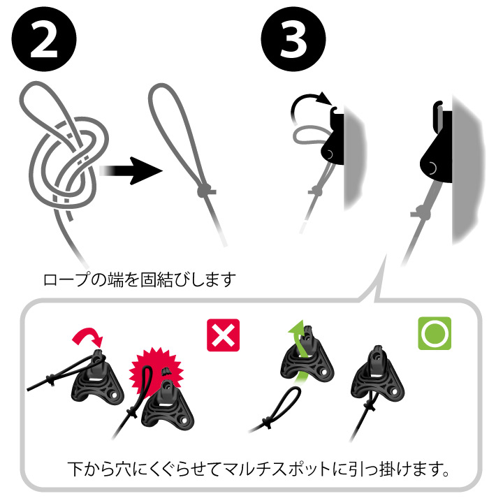 「La Siesta（ラ シェスタ） ハンモックの壁面用取付金具セット ※ハンモック別売」