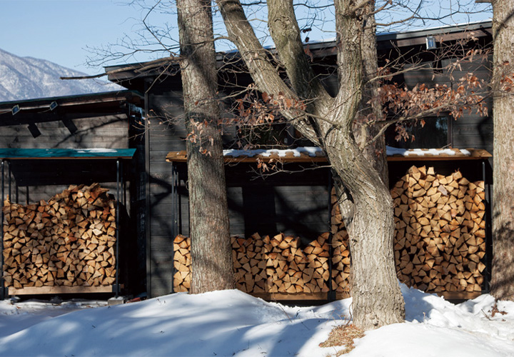 「ファイヤーサイド 2×4ログラック スライド」