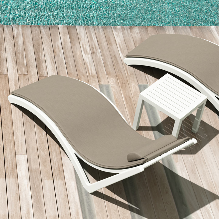 「SE SLIM エスイー スリム サンラウンジャー用 ピロークッション」