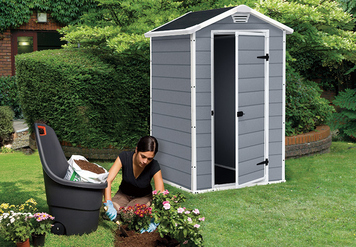 「ケター （KETER） マノール ガーデンシェッド 4×3 （MANOR 4×3）」