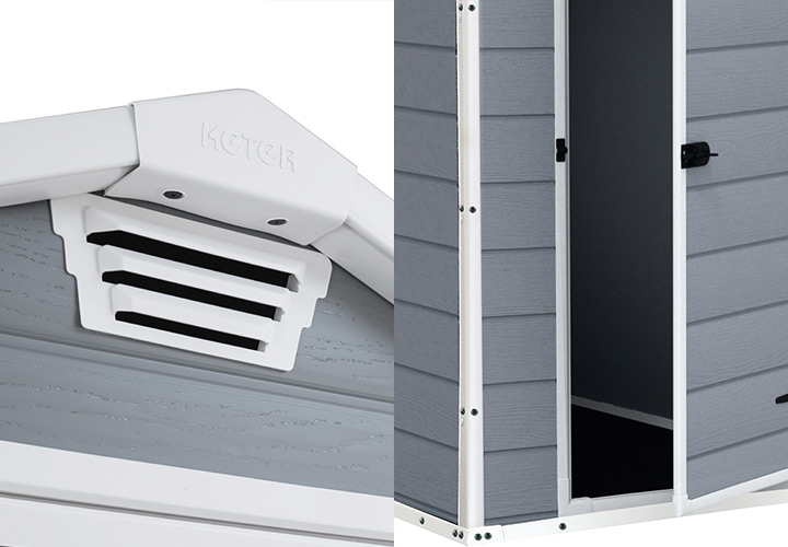 「ケター （KETER） マノール ガーデンシェッド 4×3 （MANOR 4×3）」