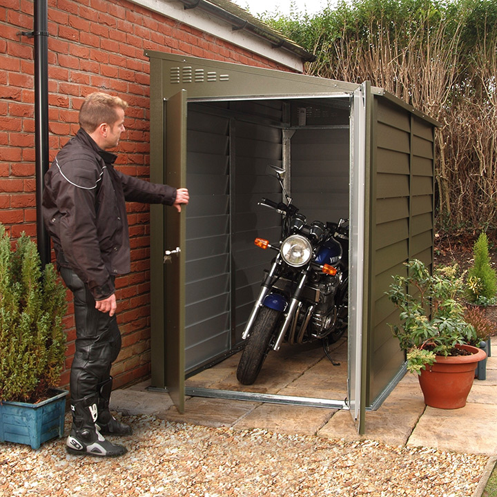 横乗り系スポーツ用品物置「メタルシェッド TM2 ボードプラス」