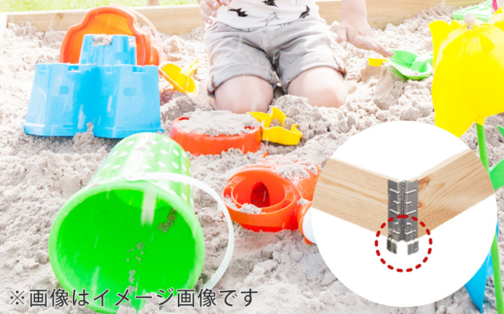 木製プランター 「ガーデンボックス800×600 ナチュラル」