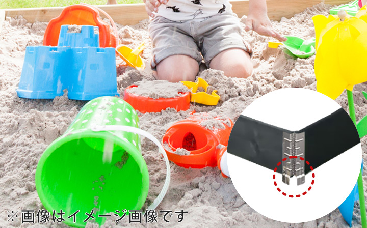 木製プランター 「ガーデンボックス1200×800 ブラック」