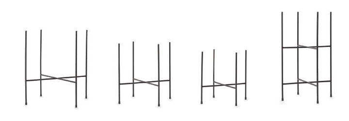 「アイアンポットスタンド Φ38用」幅41cm 奥行41cm 高さ41cm