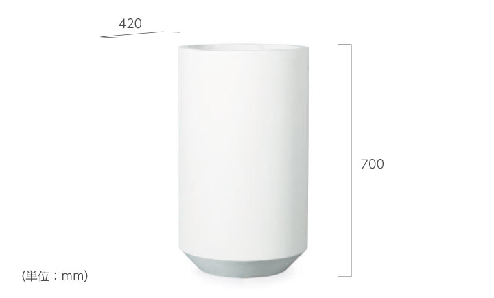 「ポプナニ（POPNANI） トールパトン」直径42cm 高さ70cm 容量74L