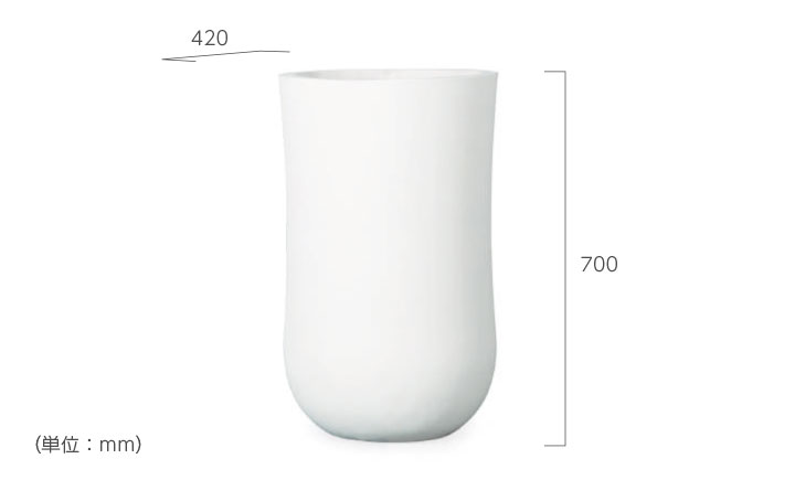 「ポプナニ（POPNANI） トールライレイ」直径42cm 高さ70cm 容量74L