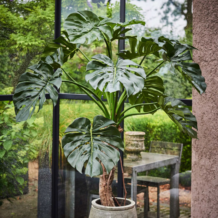 モンステラ 135cm（MONSTERA GREEN 135 cm） 126405 シルカ（Silk-ka）