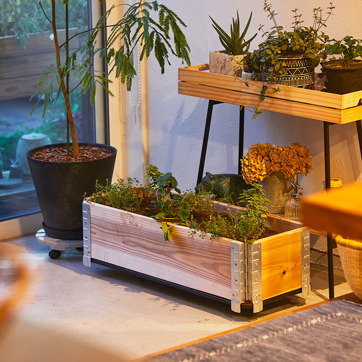  「a+ design ガーデンボックスオプションベース800×300」