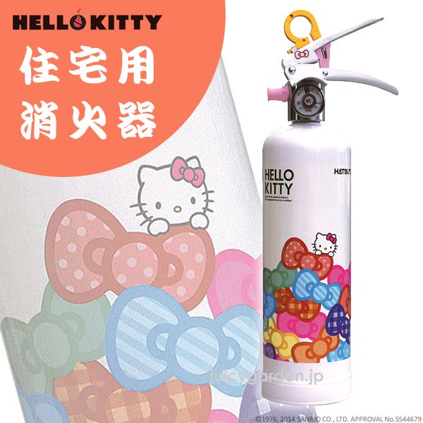 ホワイト:リボンとキティ