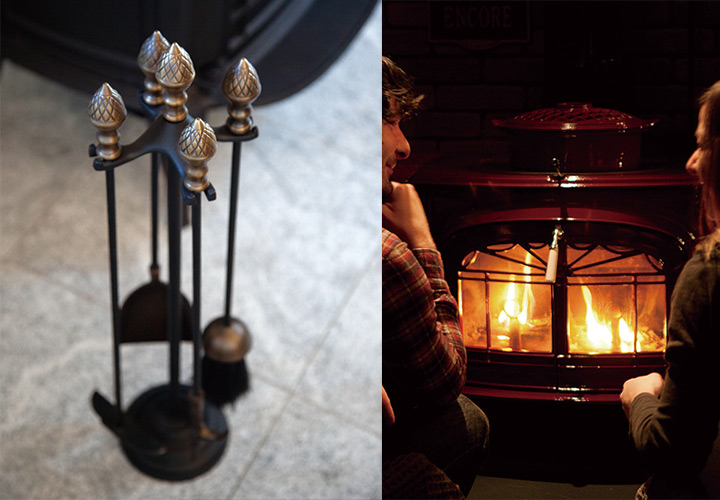 暖炉薪ツール「ファイヤーサイド どんぐりツールセット」