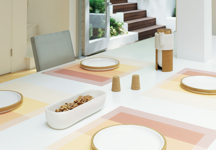 「chilewich チルウィッチ プレースマットシリーズ レクタングル カラーテンポ 36×48cm」