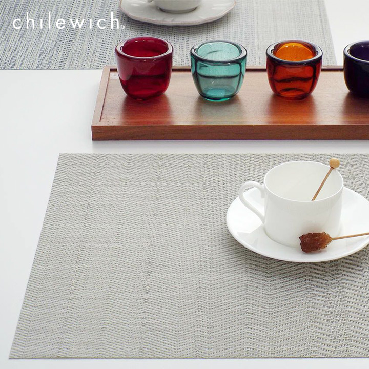 「chilewich チルウィッチ プレースマットシリーズ レクタングル ウェーブ 36×48cm」