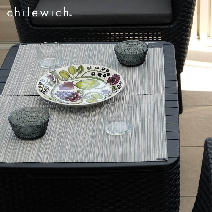 「chilewich チルウィッチ プレースマットシリーズ レクタングル リブウィーヴ 36×48cm」