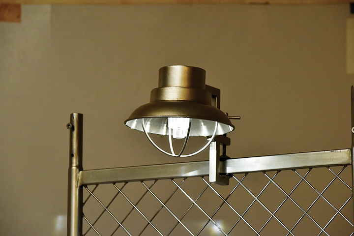 LEDライト付「クリップソーラーライト マリン」