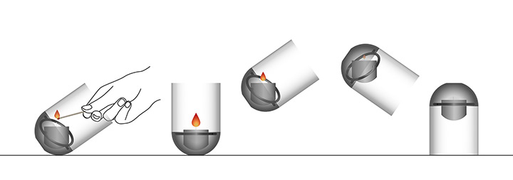 hoefats SPIN キャンドルランタン M90